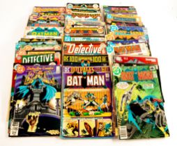 A large quantity of DC COMICS, SILVER AGE/BRONZE AGE, mainly BAT-MAN, over 100 comics, various