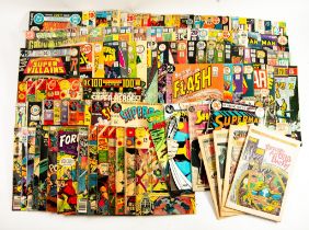 A large quantity of COMICS, almost exclusively DC, SILVER AGE/BRONZE AGE, various characters, and