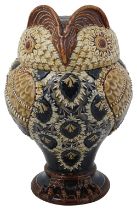 A Doulton Lambeth stoneware tobacco jar c.1880