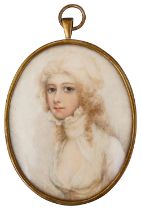 Follower of Andrew Plimer (1763-1837) Portrait of a lady