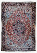 A large Heriz carpet, North West Persia, c.1910