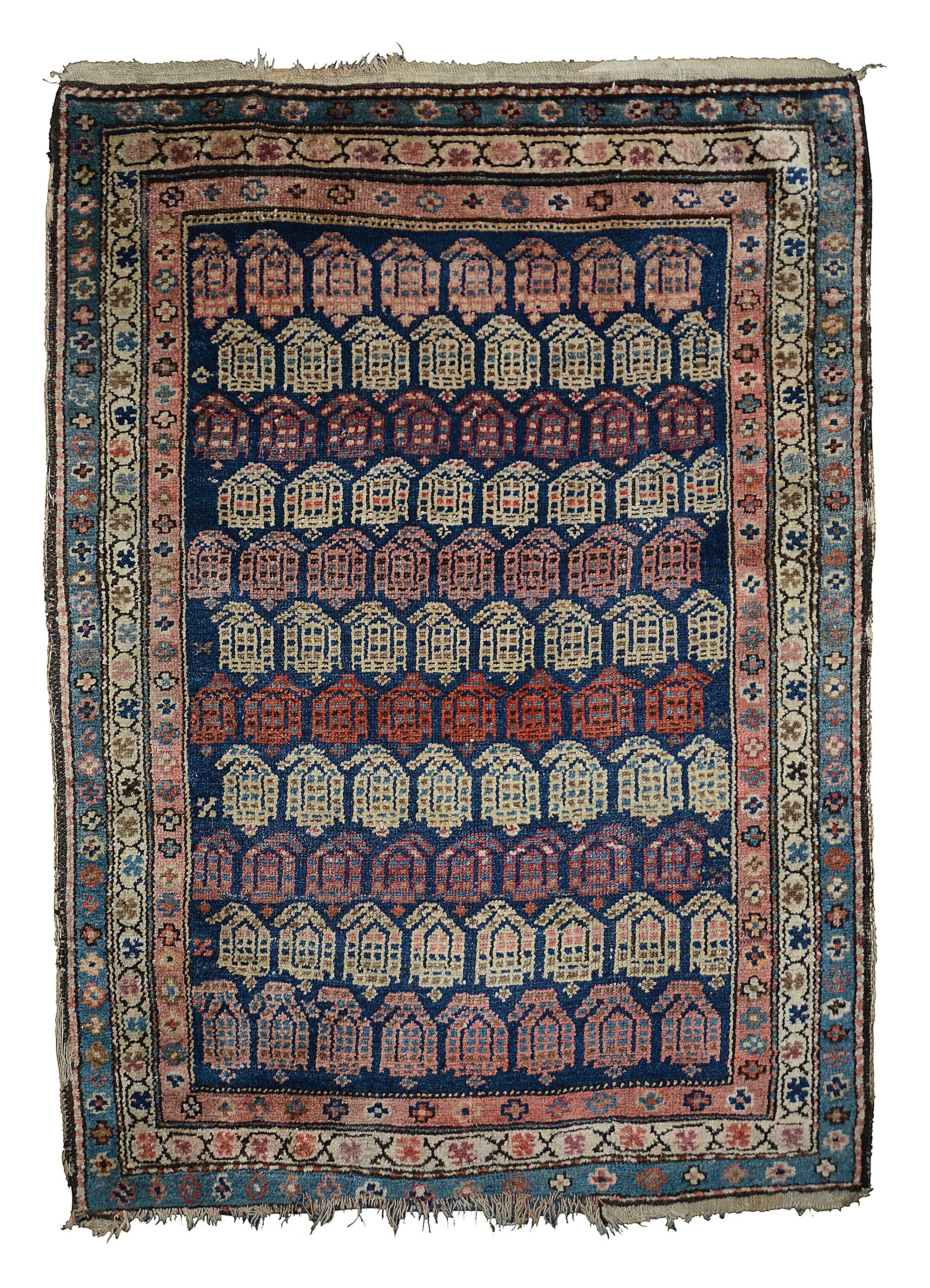 An early 20th century Afhshar rug, North West Persia
