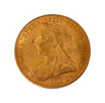 Victoria gold full sovereign, 1901