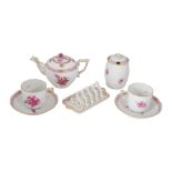 A Herend porcelain Apponyi / Chinese Bouquet breakfast set