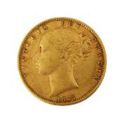 A Victoria gold full sovereign, 1877