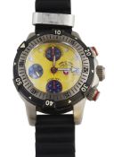 Swiss Military Watch Montres Charmex 20000 Ft chronograph wristwatch