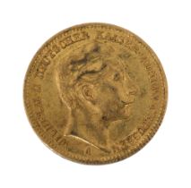 Germany. Prussia Wilhelm II gold 20 Mark, 1898 A