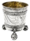 A late 18th century Norwegian silver beaker