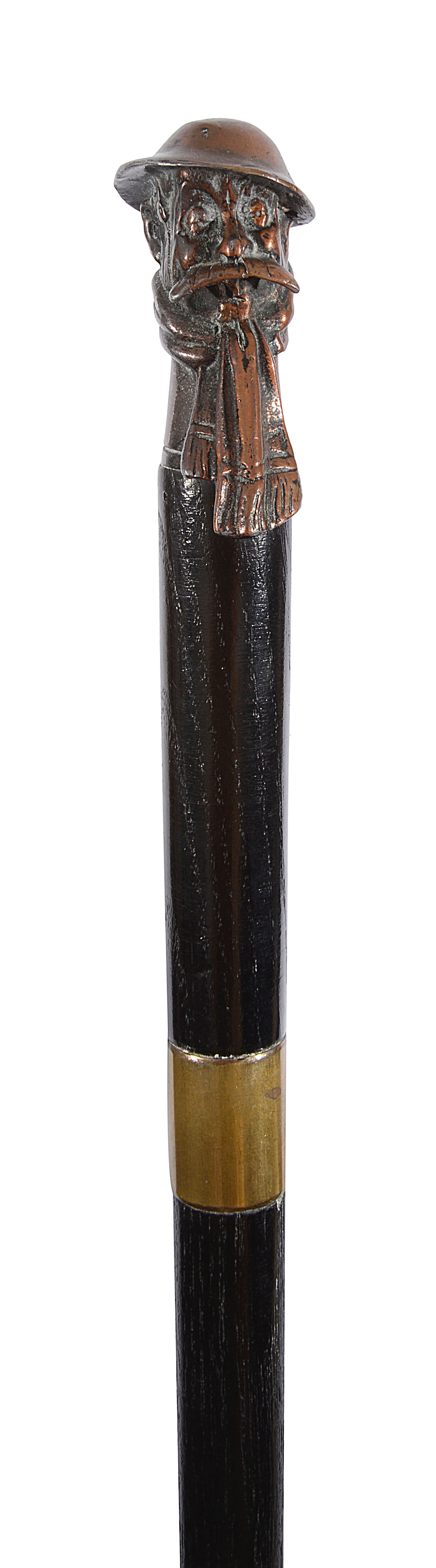 A novelty walking cane / sword stick