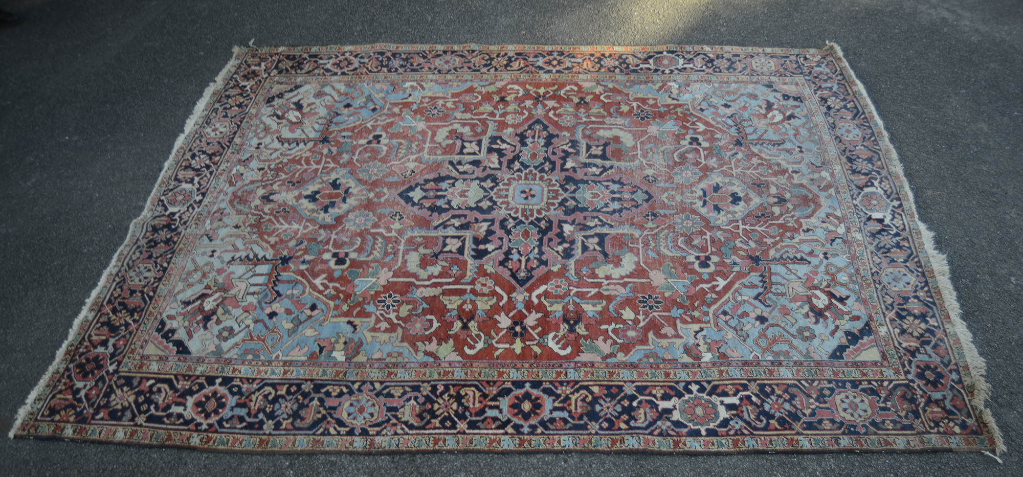 A large Heriz carpet, North West Persia, c.1910 - Image 2 of 7