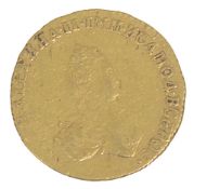 Russia. Catherine II "The Great" (1762-1796) gold 1 rouble, 1779