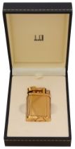 Alfred Dunhill gold plated 'Unique' cigarette lighter