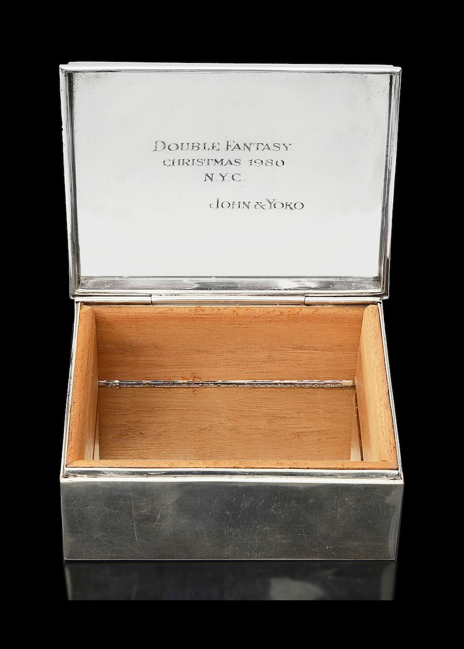 Cartier silver Yoko Ono & John Lennon Double Fantasy box - Image 8 of 9