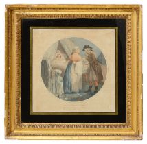After George Morland. A late 18th century colour stipple engraving