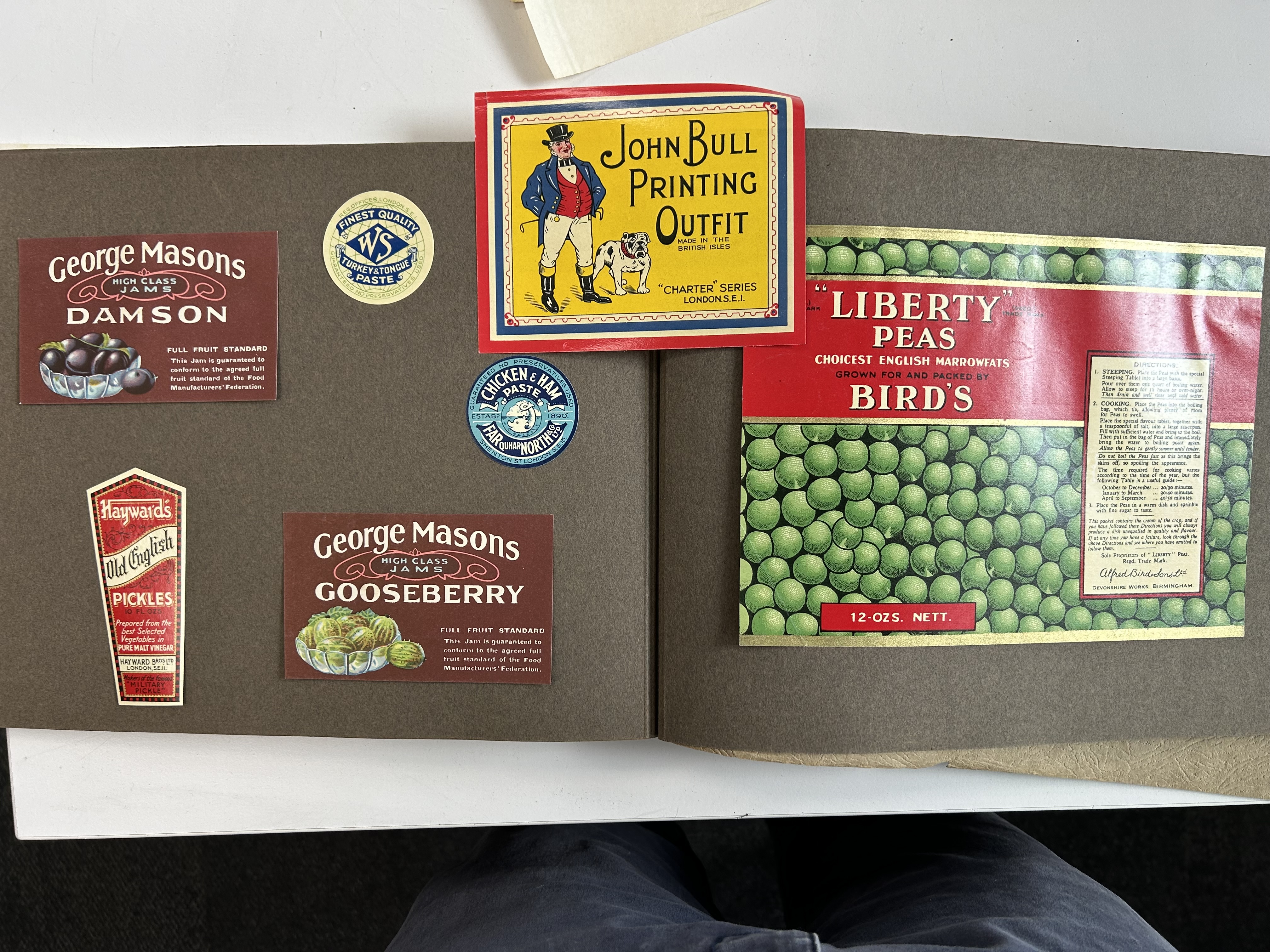 Ephemera. A collection of colour printed sample branded trade labels printed by James Upton Ltd, Bir - Image 32 of 100