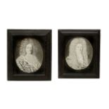 David Paton. Scottish (fl 1660 - c.1709) Two portraits