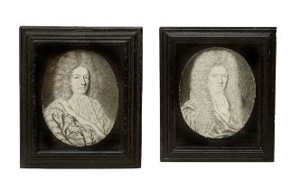 David Paton. Scottish (fl 1660 - c.1709) Two portraits