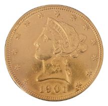USA 10 Dollar 1901 Double Eagle Coin
