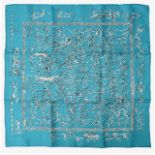 A silk bandana/scarf by Hermes