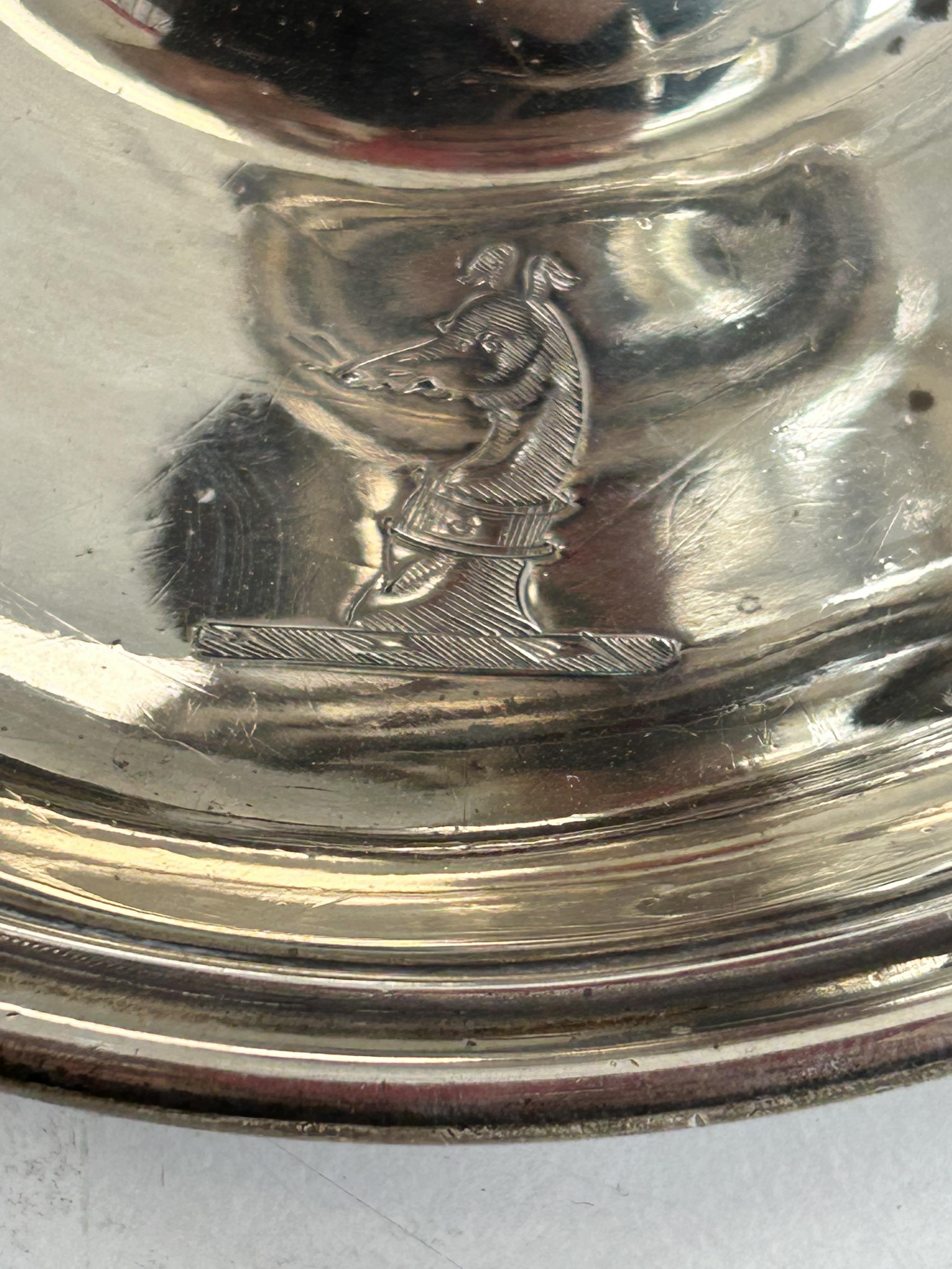 A George III silver chamberstick - Image 7 of 7