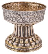 An Edwardian silver-gilt replica of The Tudor (Holms) Cup