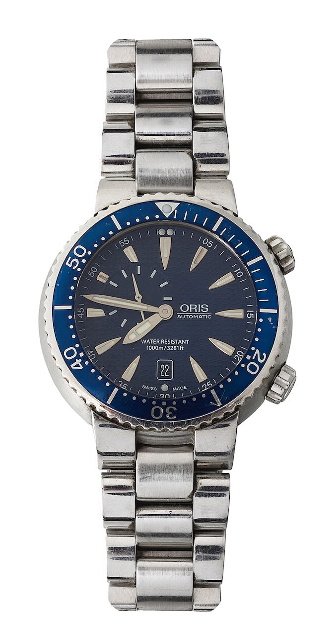 A gentleman's Oris stainless steel automatic Diver's wristwatch ref 7609