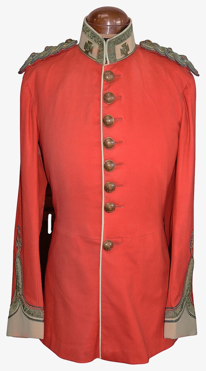 A post 1901 Lieutenants Dress Uniform Tunic, Wiltshire Regiment