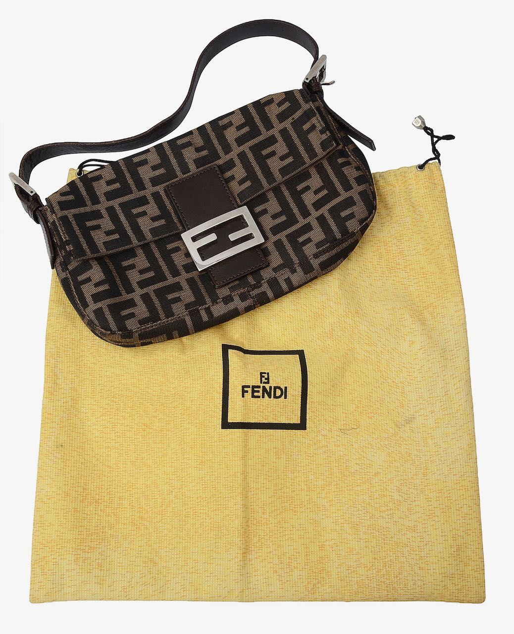 1990s baguette shoulder bag by Fendi - Image 2 of 2