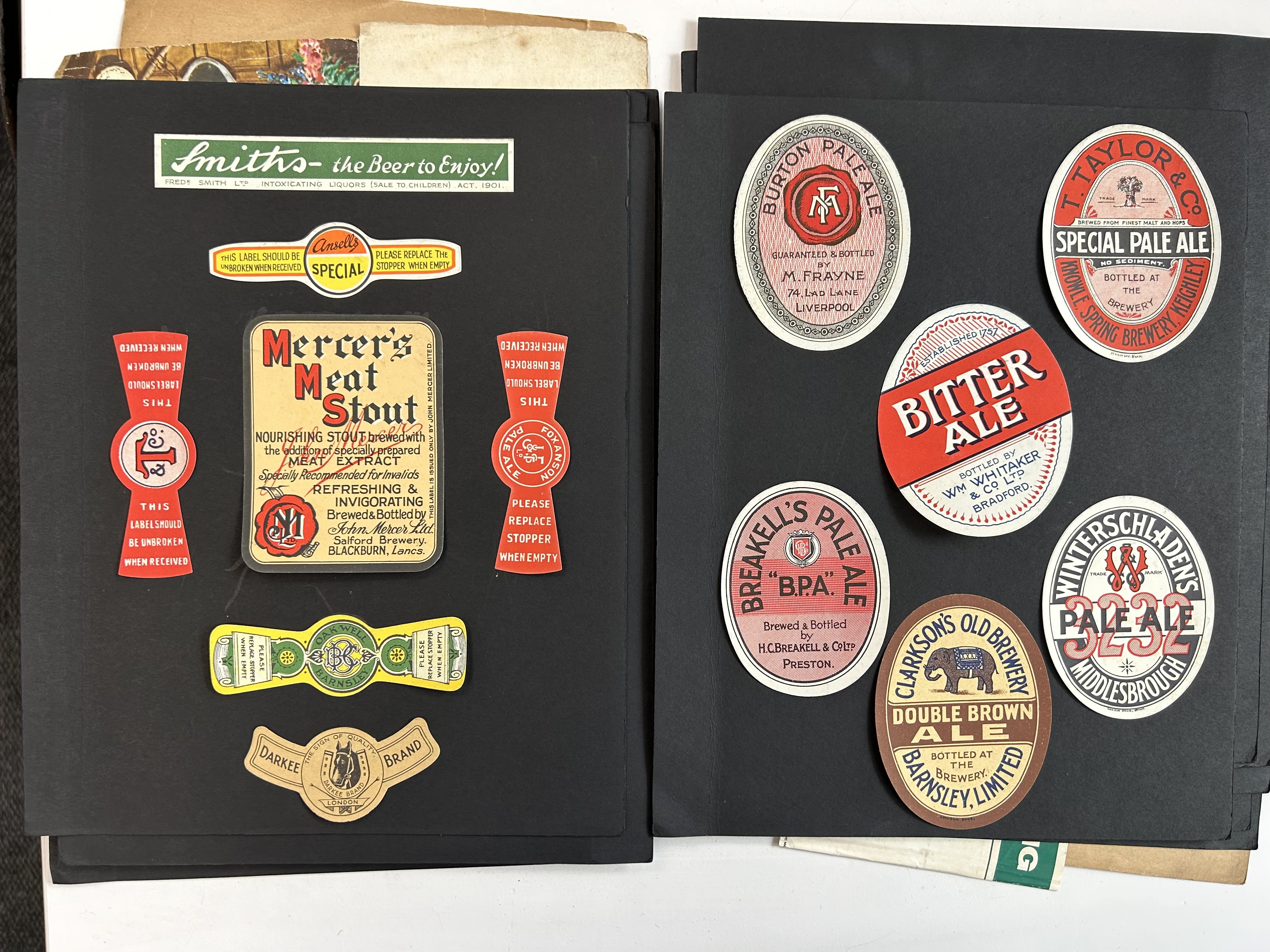 Ephemera. A collection of colour printed sample branded trade labels printed by James Upton Ltd, Bir - Image 69 of 100