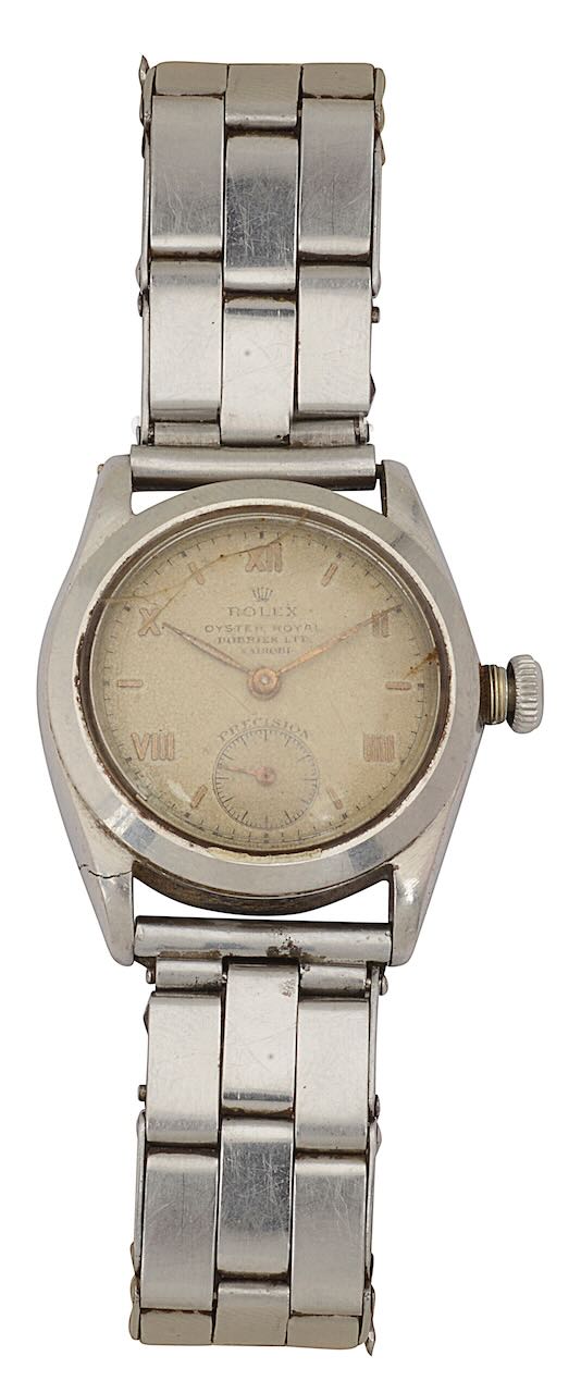 A 1940s Rolex Oyster Royal precision retailed by Dobbies