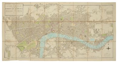 London. Mogg (Edward) An Entire New Plan of the Cities of London