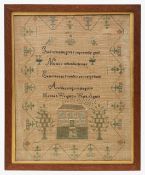 19th Century sampler