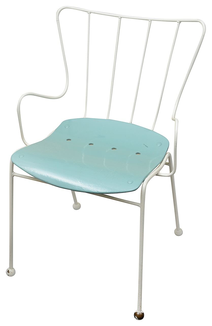 An Antelope chair designed by Ernest Race