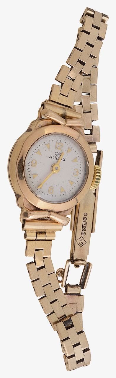 A lady's 9ct gold wristwatch by Audax - Image 2 of 2
