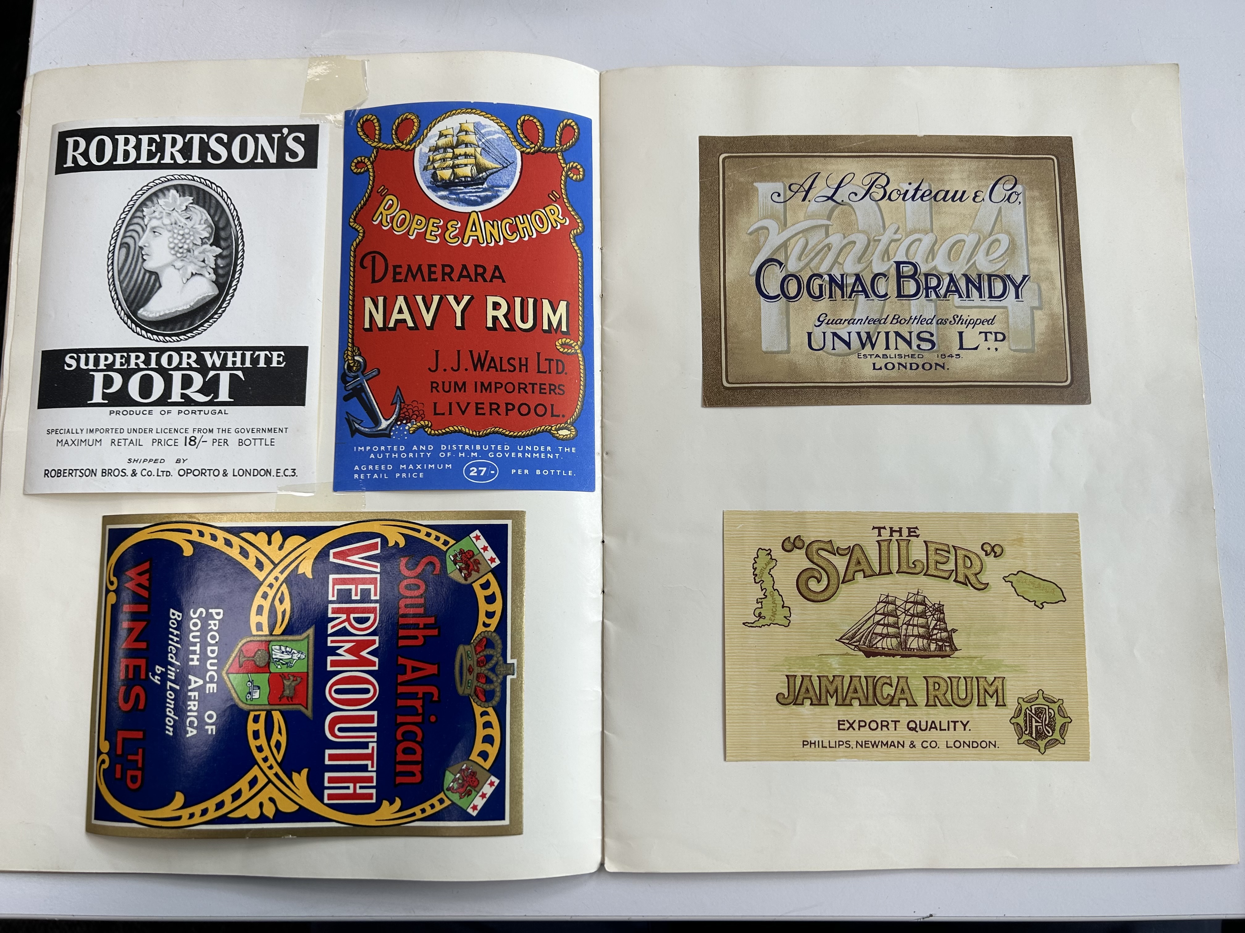 Ephemera. A collection of colour printed sample branded trade labels printed by James Upton Ltd, Bir - Image 9 of 100