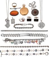 A collection of costume jewellery