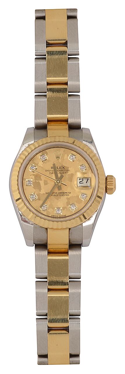 A Lady's Rolex diamond set wristwatch 179173