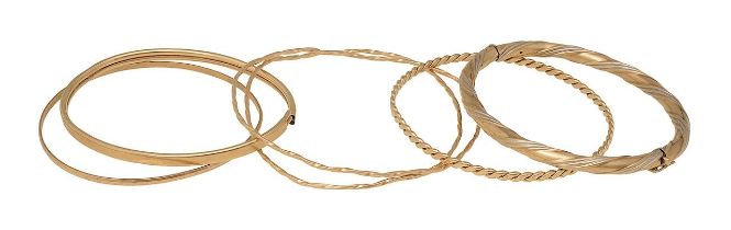 A group of six bangles