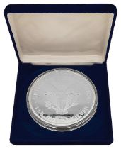 USA. Silver 1lb proof Walking Liberty, 2000 .999 fine silver coin