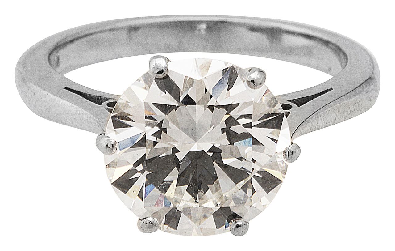 A 3.12ct diamond single stone ring - Image 2 of 2