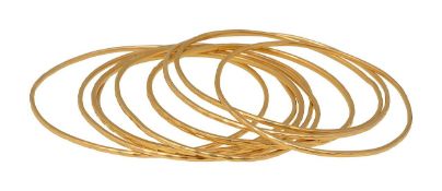 A group of Indian bangles