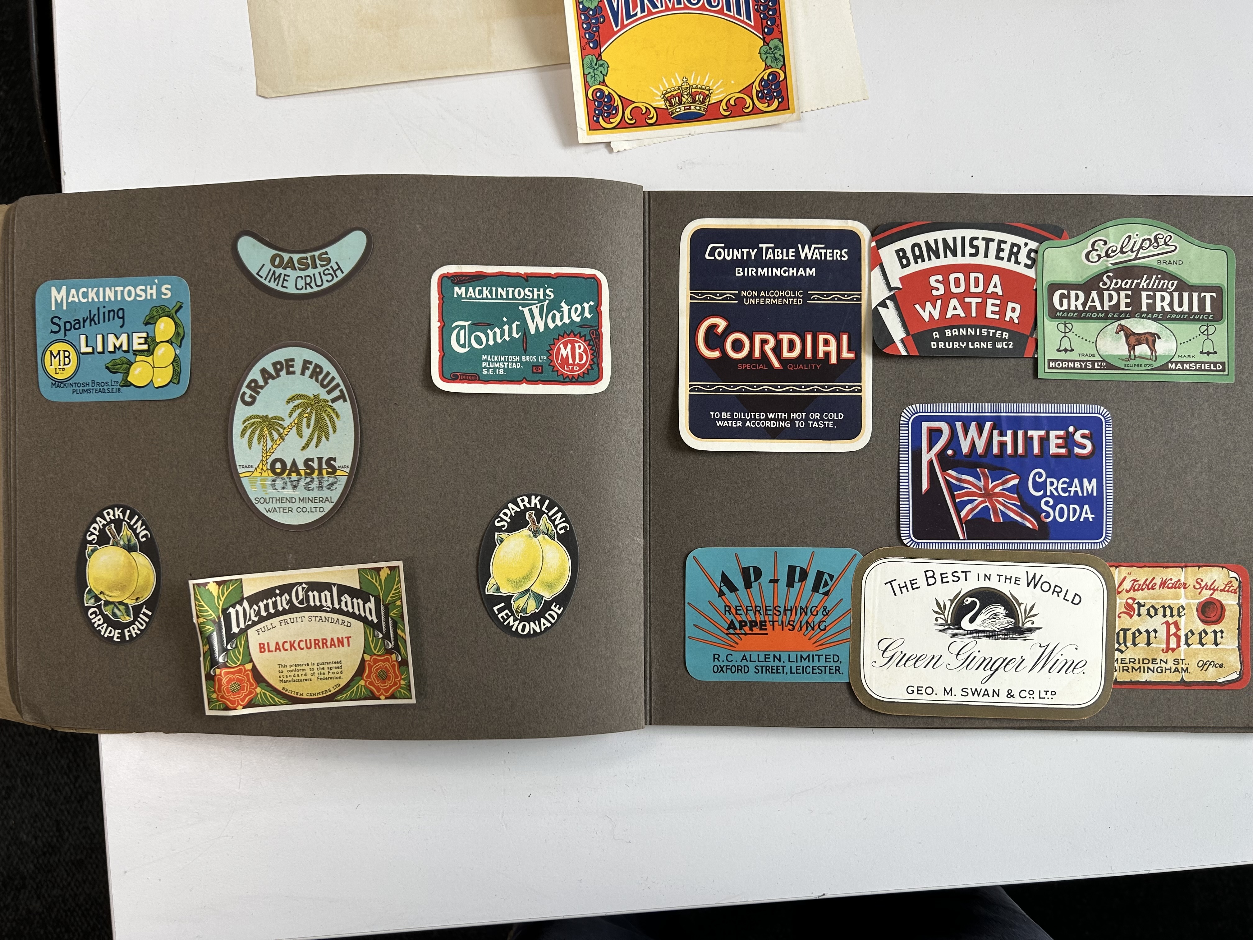 Ephemera. A collection of colour printed sample branded trade labels printed by James Upton Ltd, Bir - Image 28 of 100