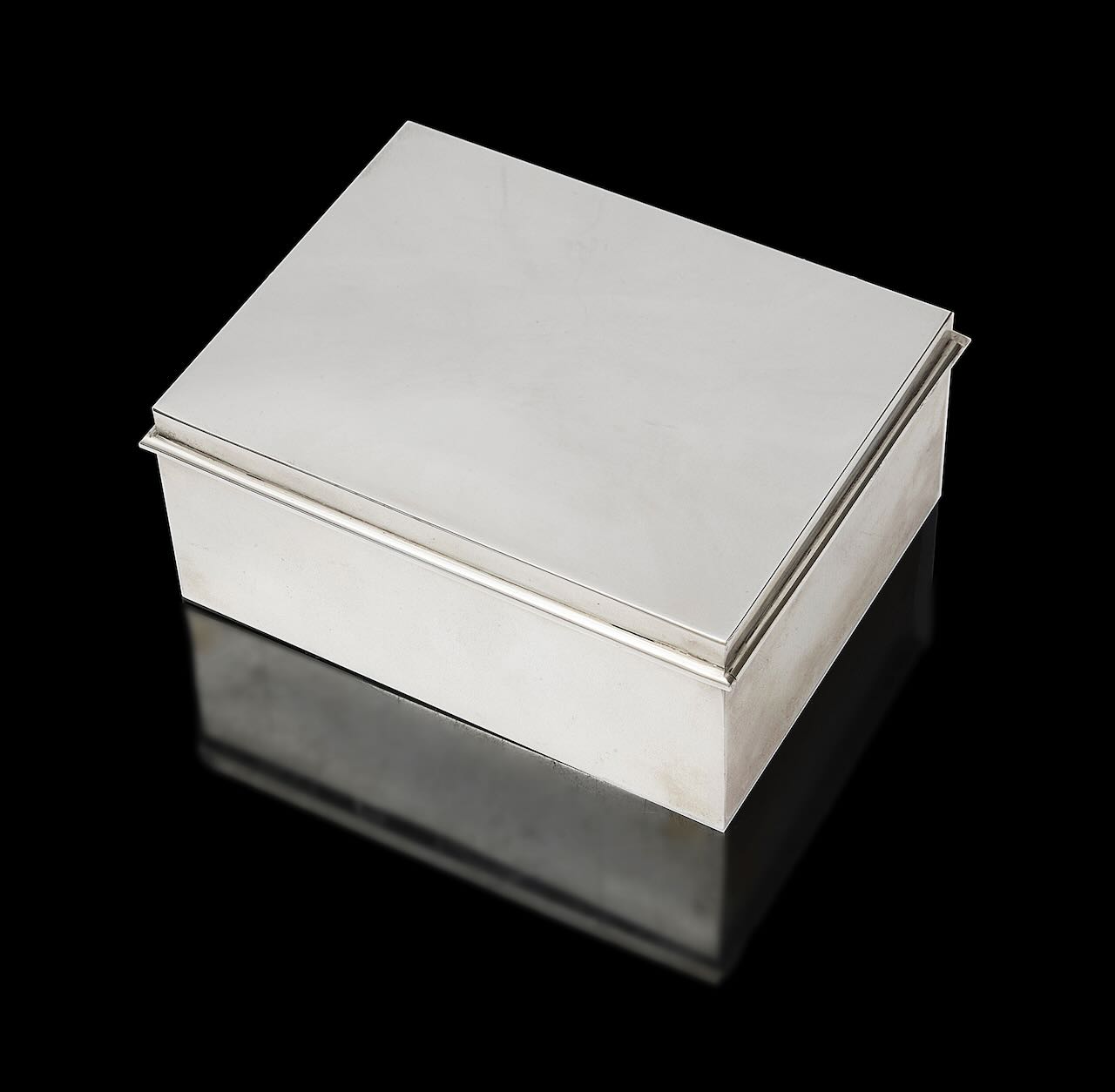 Cartier silver Yoko Ono & John Lennon Double Fantasy box - Image 6 of 9