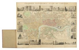 London. Fraser's Panoramic Plan of London,