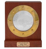 Cook Islands. Elizabeth II $500 dollars Moby Dick silver commemorative coin