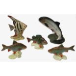 Five Beswick Fish