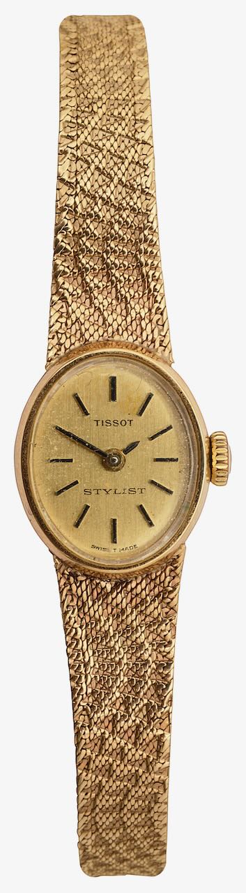 A 9ct gold lady's Tissot wristwatch