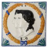 An early 19th century Staffordshire pearlware plaque