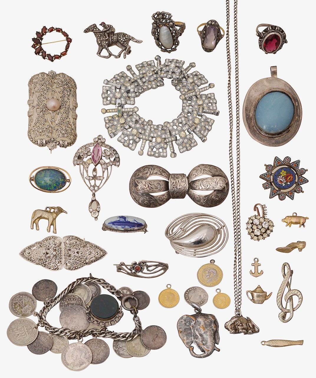 A collection of lady's accessories