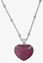 Theo Fennell Devil pendant on chain